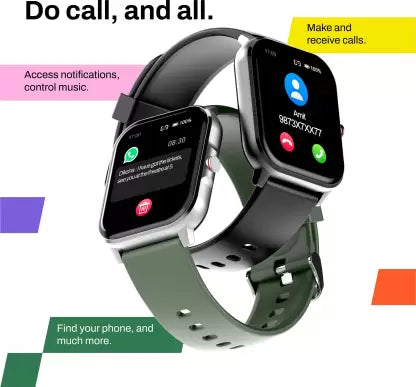 Fitshot Connect 1.85inch CosmicDisplay, Bluetooth Calling & SoloSync Technology Smartwatch (Black Strap, Regular) Fitshot Connect 1.85inch CosmicDisplay, Bluetooth Calling & SoloSync Technology Smartwatch (Black Strap, Regular)